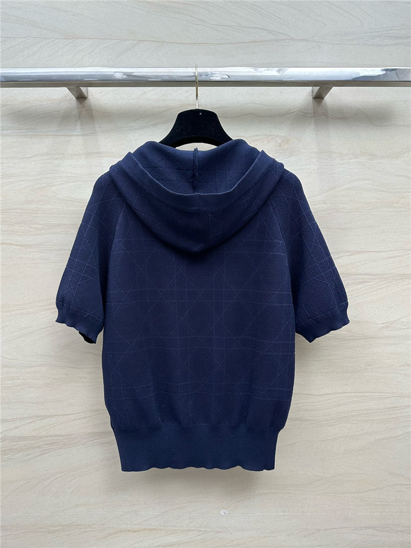 D10r rattan plaid series knitted suit replica designer clothes