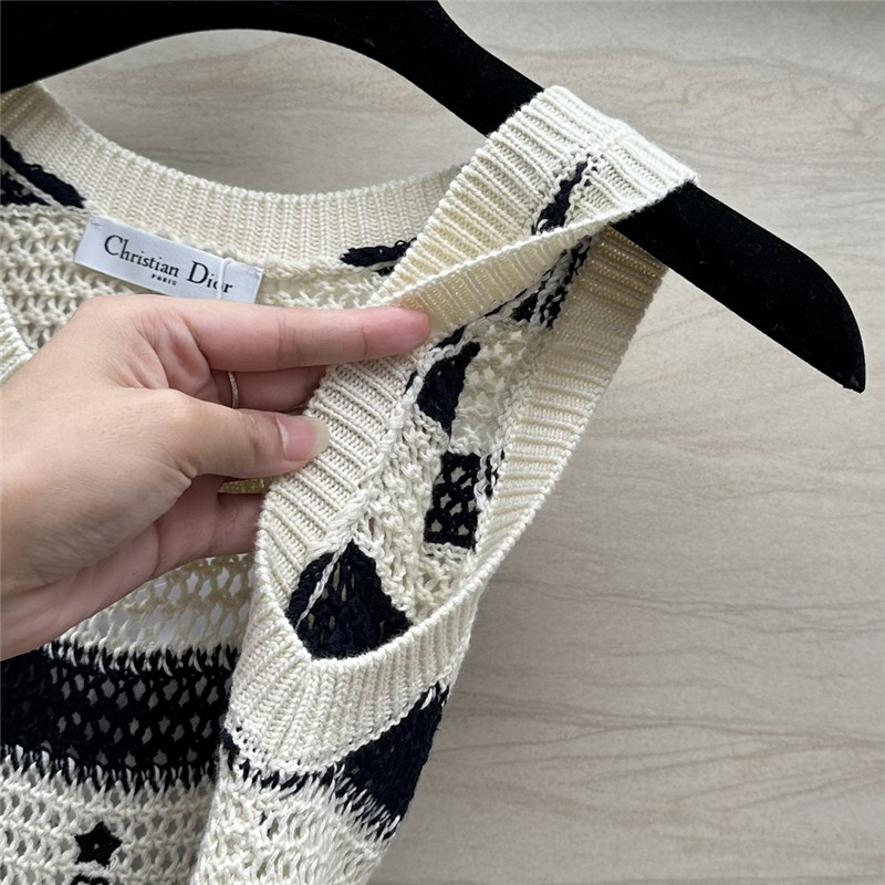 D10r knitted vest replica clothes