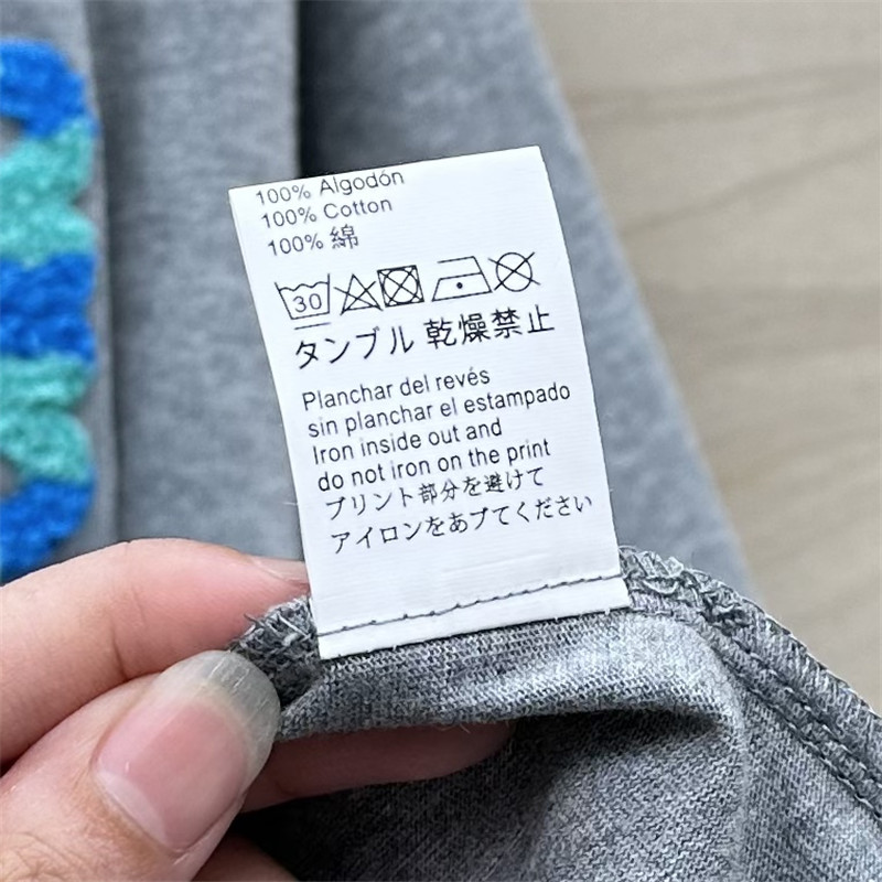 L0ew* toothbrush embroidered large logo t-shirt replica clothes