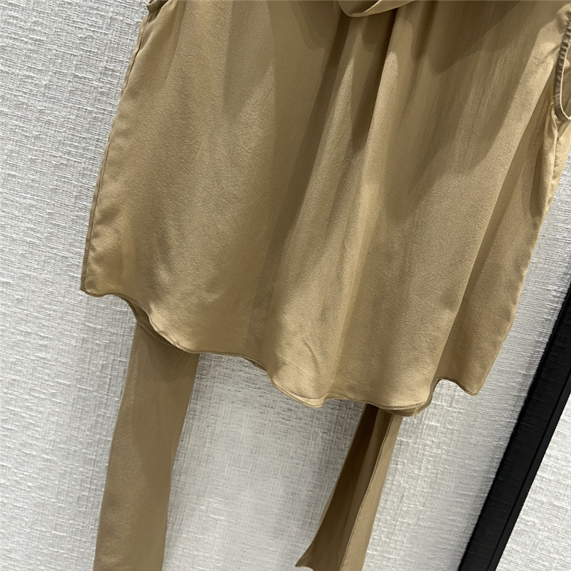 BC silk sleeveless shirt replica clothes