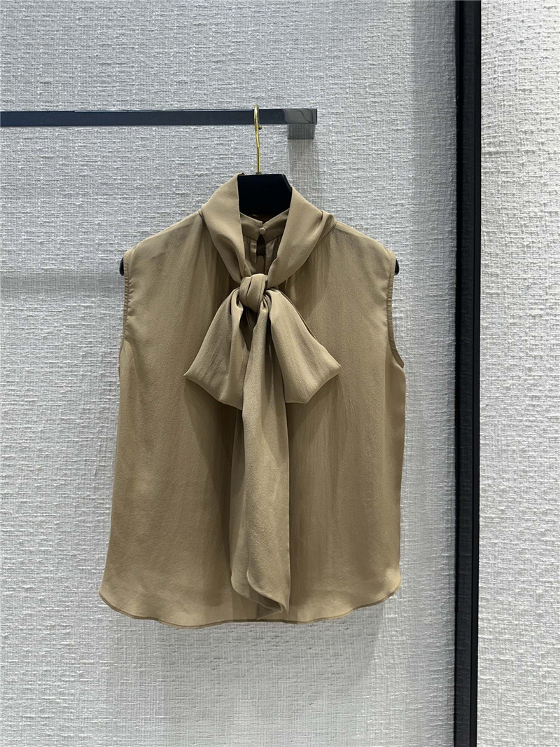 BC silk sleeveless shirt replica clothes