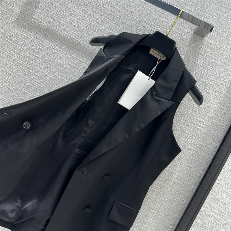 Alexander mcqueen double breasted vest suit replicas clothes