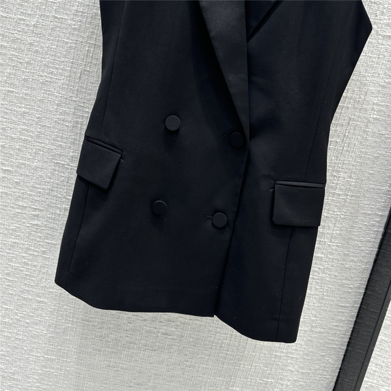 Alexander mcqueen double breasted vest suit replicas clothes