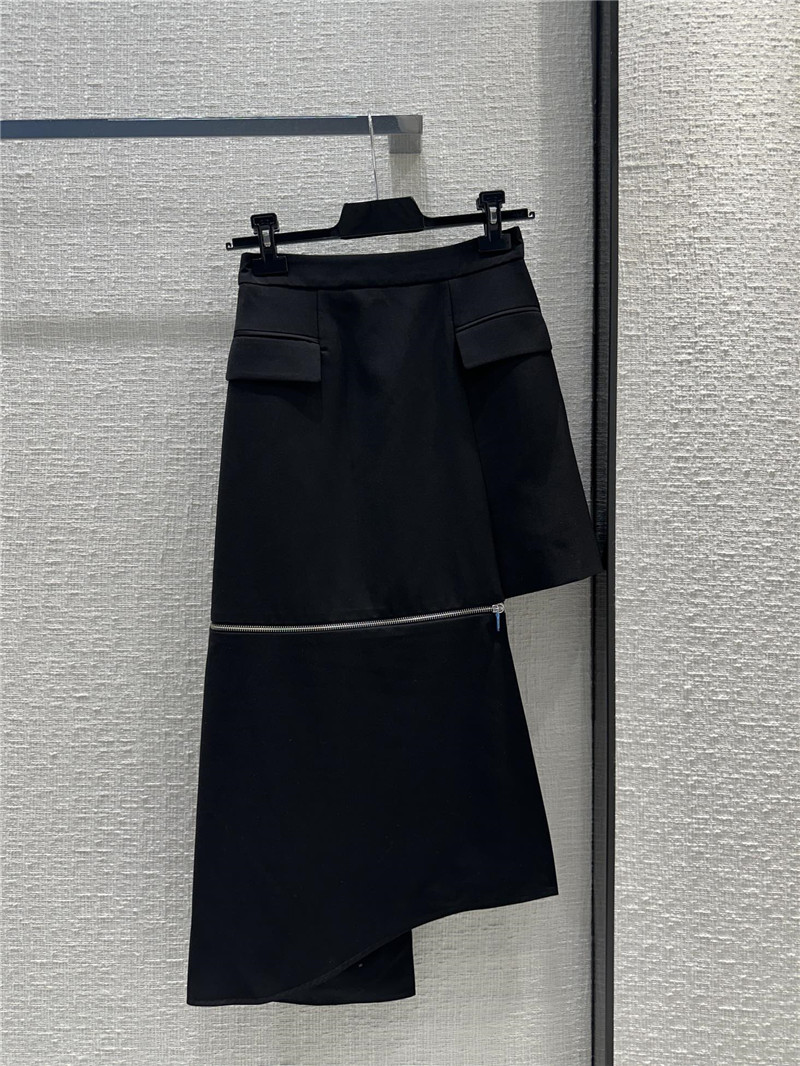 Alexander mcqueen slit hip skirt replica clothes
