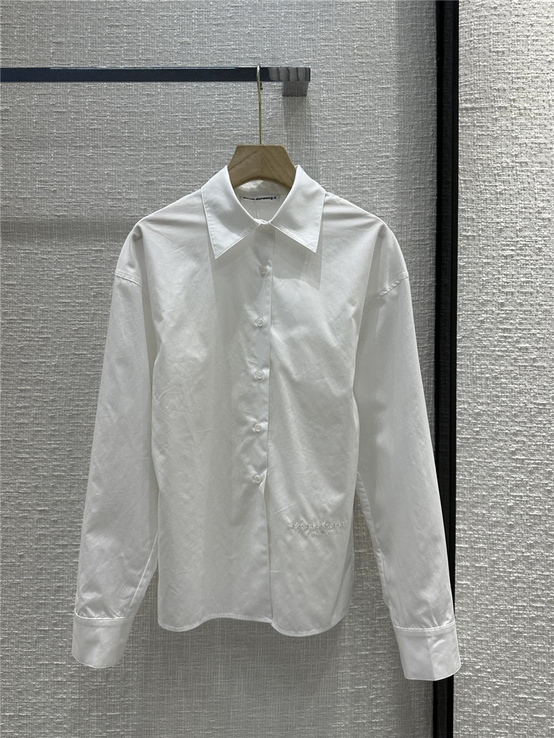 alexander wang waist white shirt replica clothes
