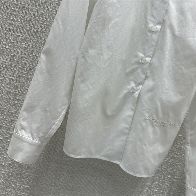 A1exa*der wang waist white shirt replica clothes