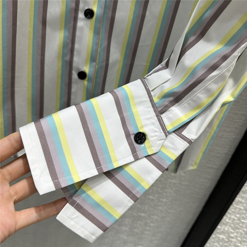 louis vuitton LV letter print shirt replica designer clothes