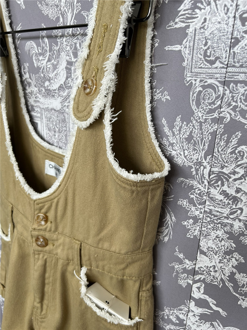 Ch**el new overalls shorts replica designer clothes