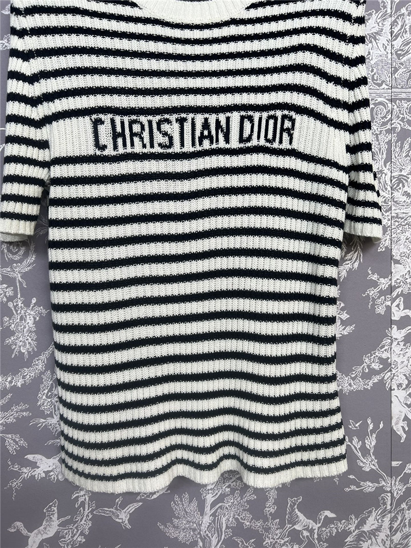 D10r striped knitted short sleeve replica clothing sites