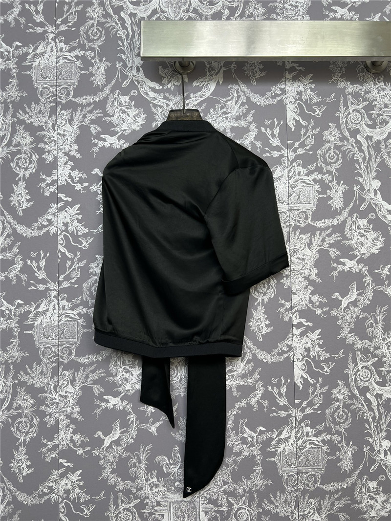 Ch**el single sleeve ribbon shirt cheap replica designer clothes