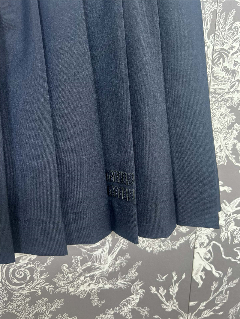 M1um1u new pleated drawstring skirt replicas clothes