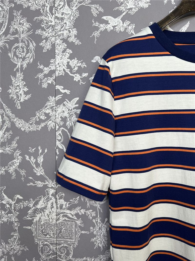 miumiu new striped short-sleeved T-shirt replica clothing sites