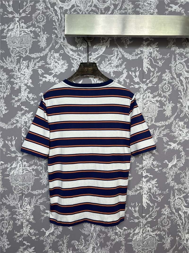miumiu new striped short-sleeved T-shirt replica clothing sites