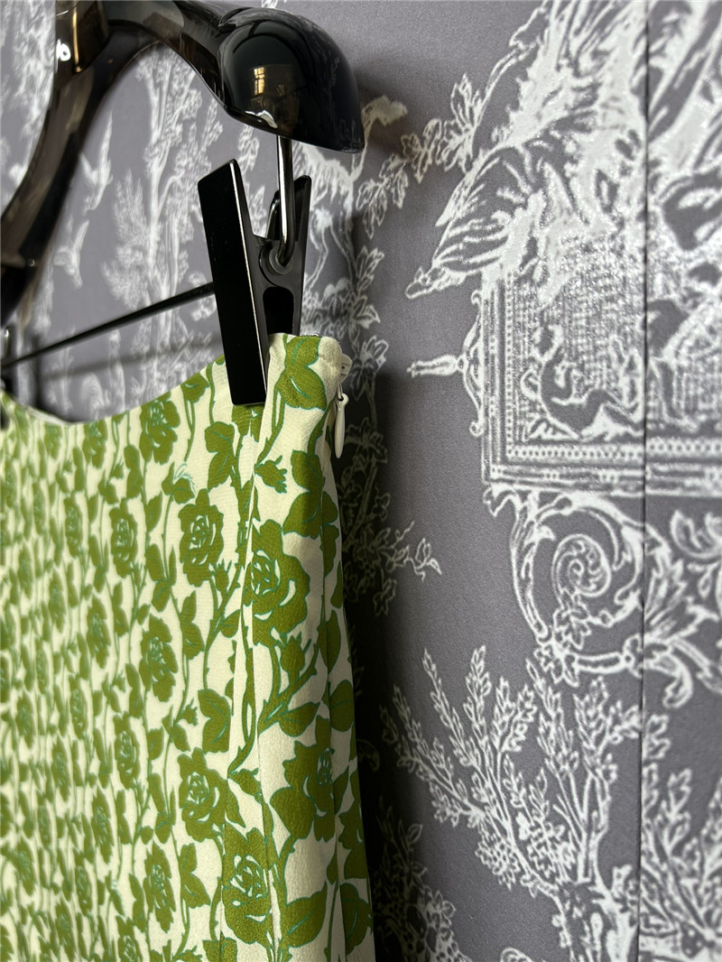 Gucci new floral shirt and skirt suit replica clothes