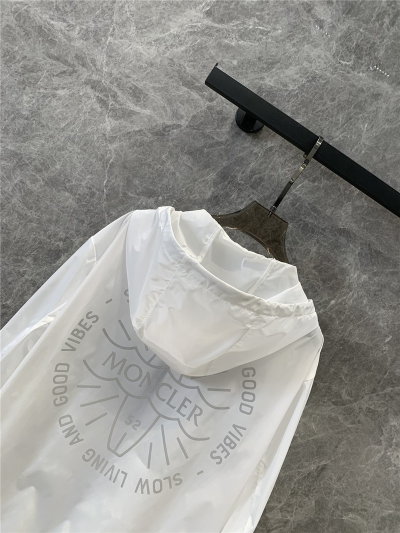 Moncler hooded sun protection jacket replica clothing sites