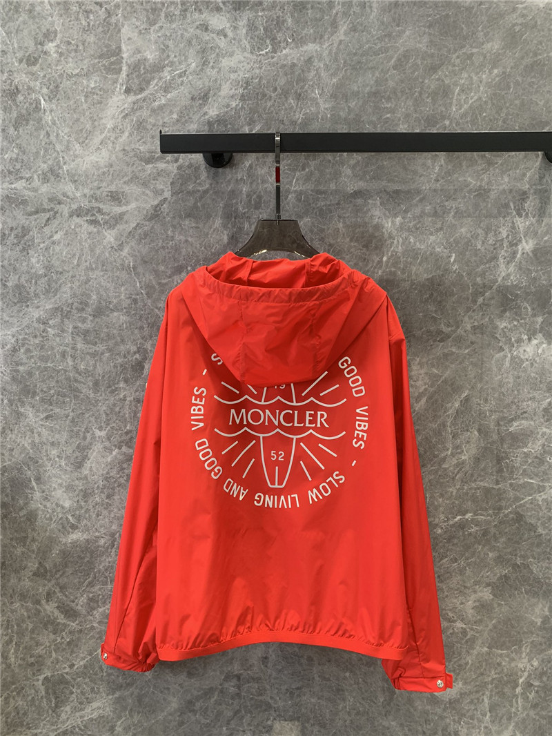 Moncler hooded sun protection jacket replica clothing sites