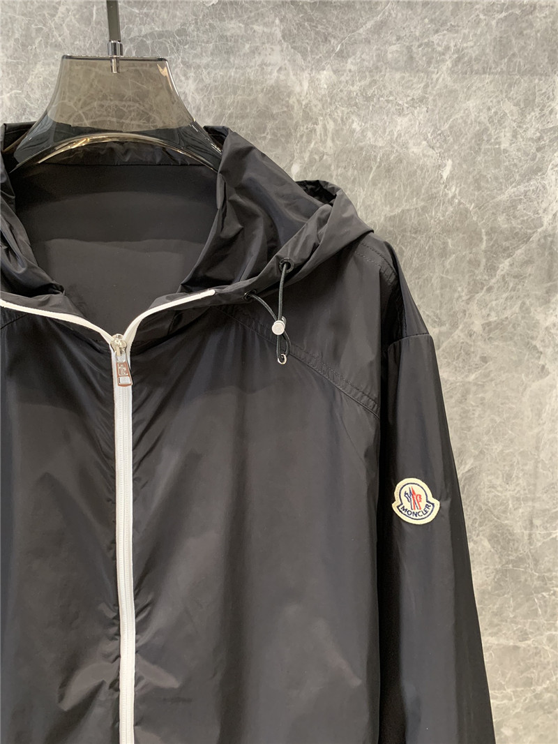 Moncler hooded sun protection jacket replica clothing sites