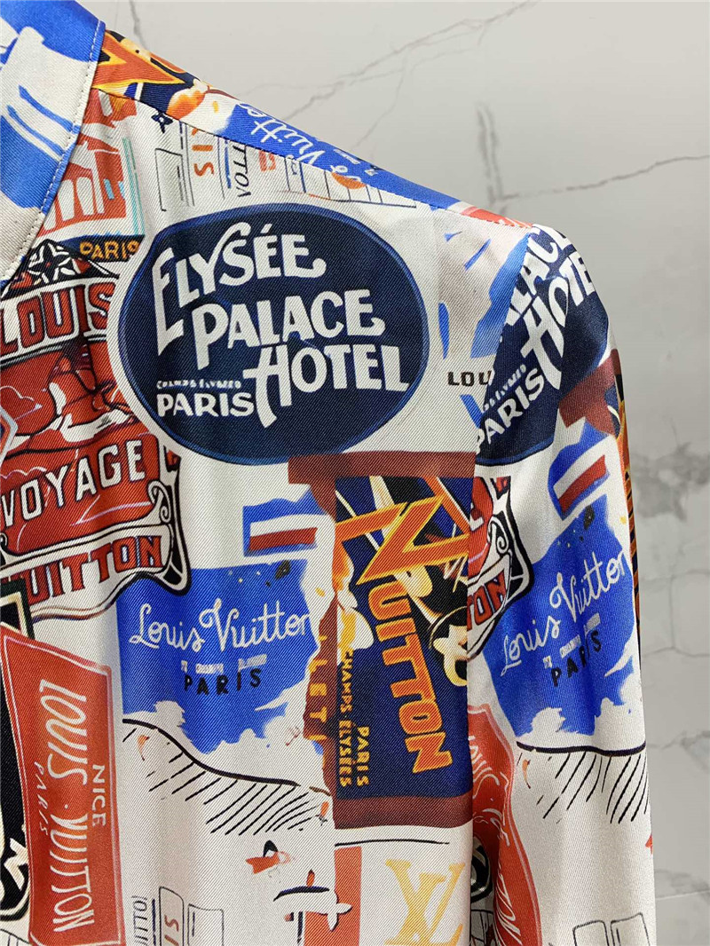 l0vis Vvtt0n lv reversible mulberry silk jacket replica clothing