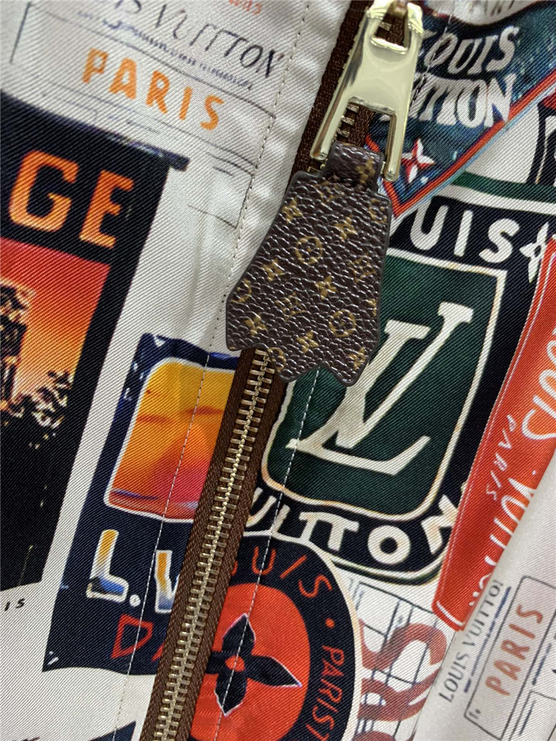 l0vis Vvtt0n lv reversible mulberry silk jacket replica clothing