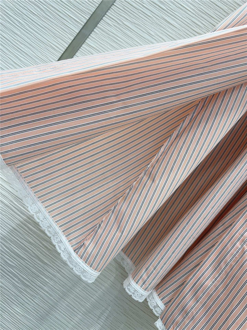 M1um1u striped textile shirt dress replica clothing sites