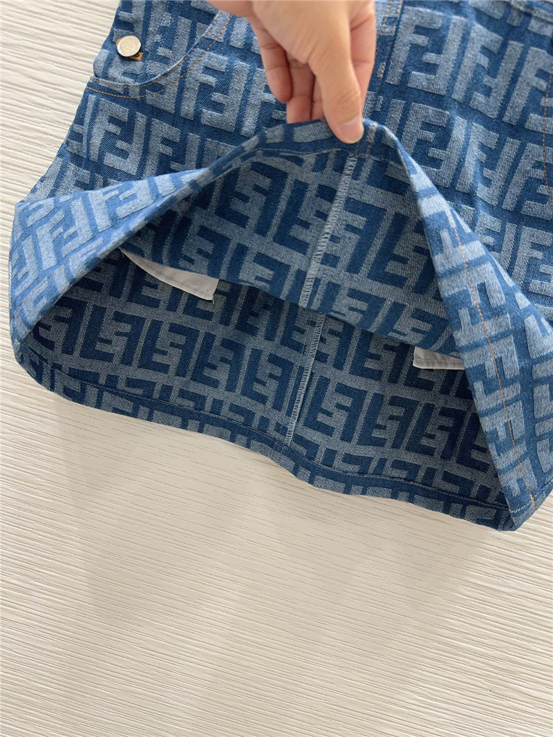 F**di functional style suspender skirt replica clothes