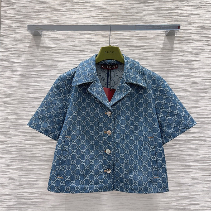 Gvc*1 denim suit cheap replica designer clothes