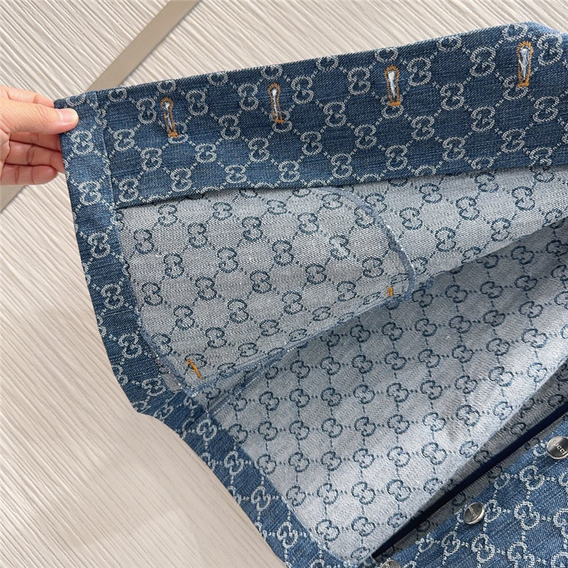 Gvc*1 denim suit cheap replica designer clothes