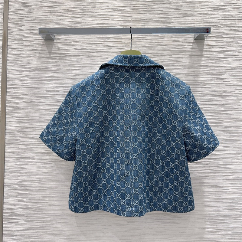 Gvc*1 denim suit cheap replica designer clothes