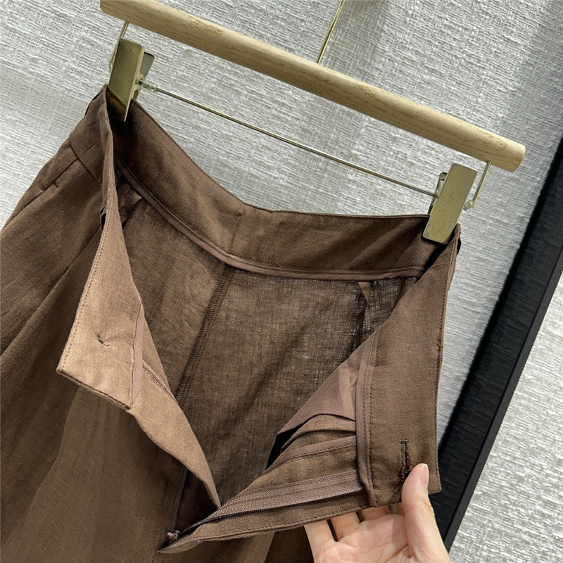 The R0w pleated straight pants replica clothing sites