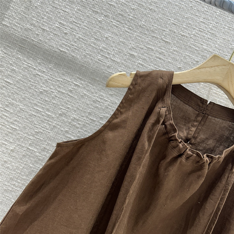 the row smocked crew neck vest top cheap replica designer clothes