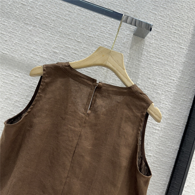 the row smocked crew neck vest top cheap replica designer clothes