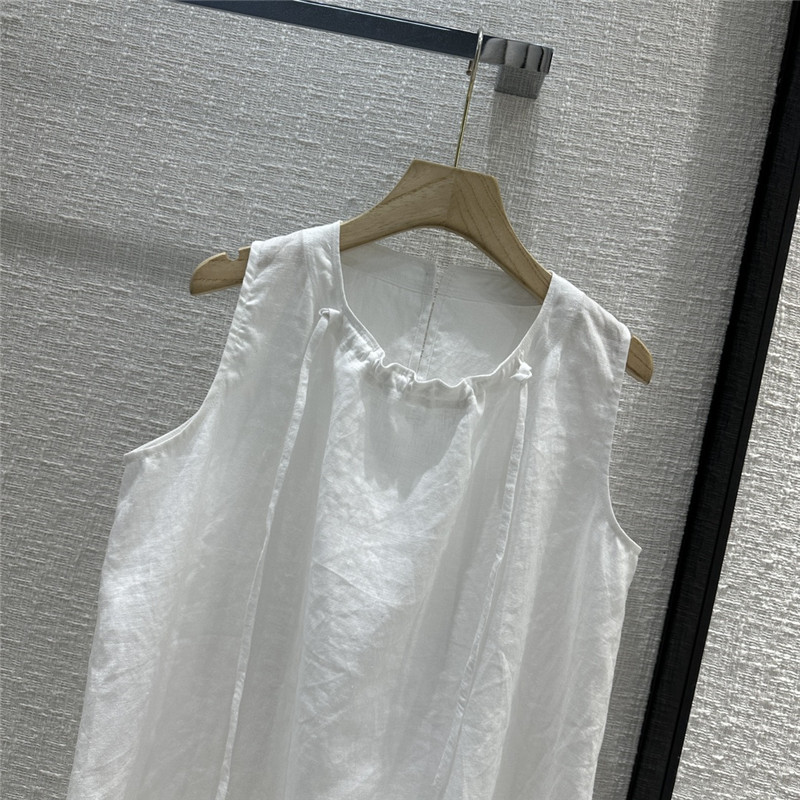 the row smocked crew neck vest top cheap replica designer clothes