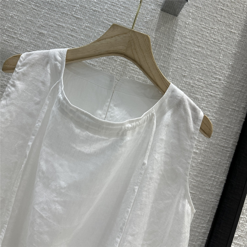 the row smocked crew neck vest top cheap replica designer clothes