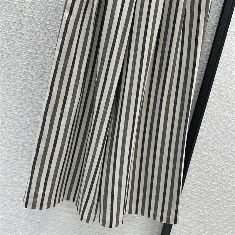 L0r0 P1ana pleated wide-leg straight trousers replica clothing