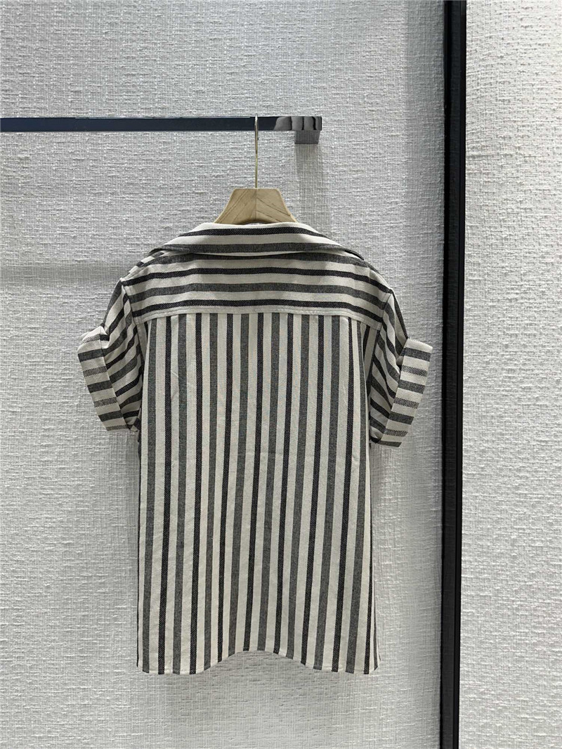 L0r0 P1ana curled short sleeve shirt replica clothing sites