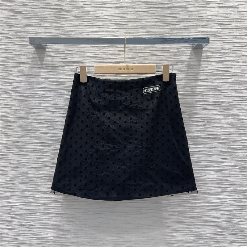 miumiu polka dot skirt replica clothing sites
