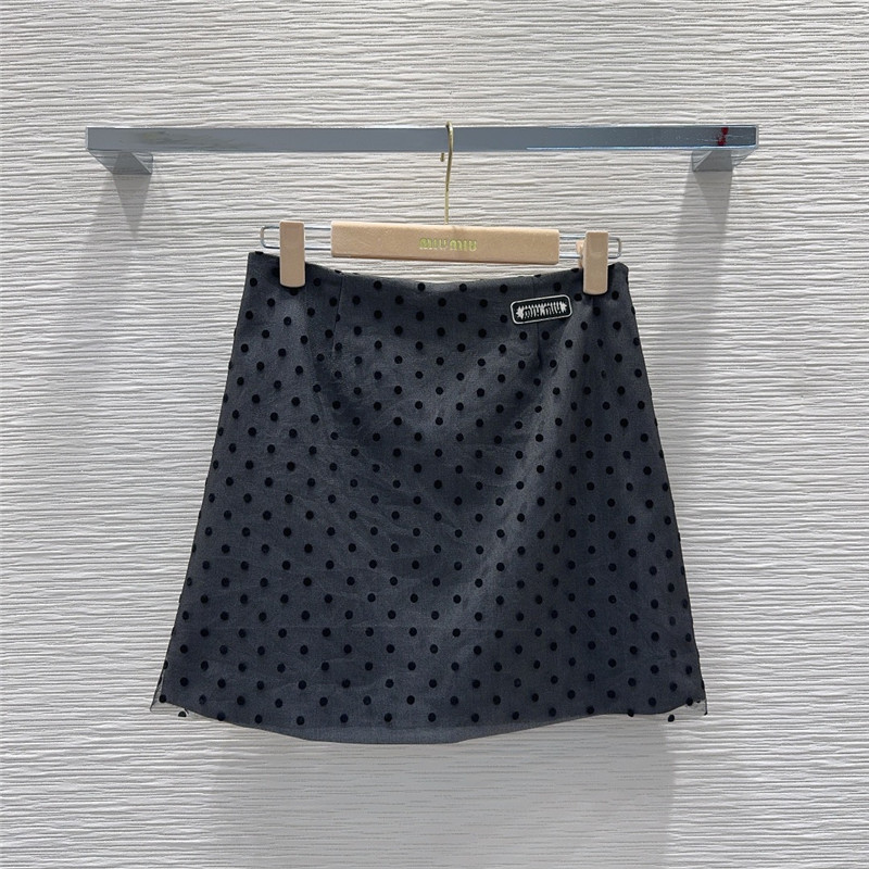 miumiu polka dot skirt replica clothing sites