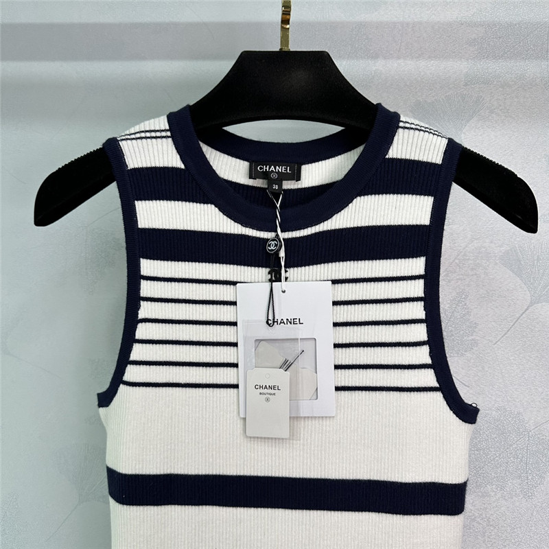 Ch**el knitted top replica designer clothes