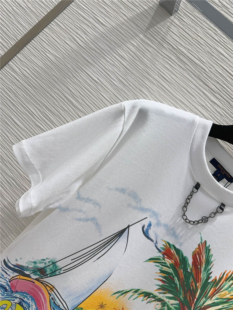 l0vis Vvtt0n lv cotton t-shirt replica d&g clothing