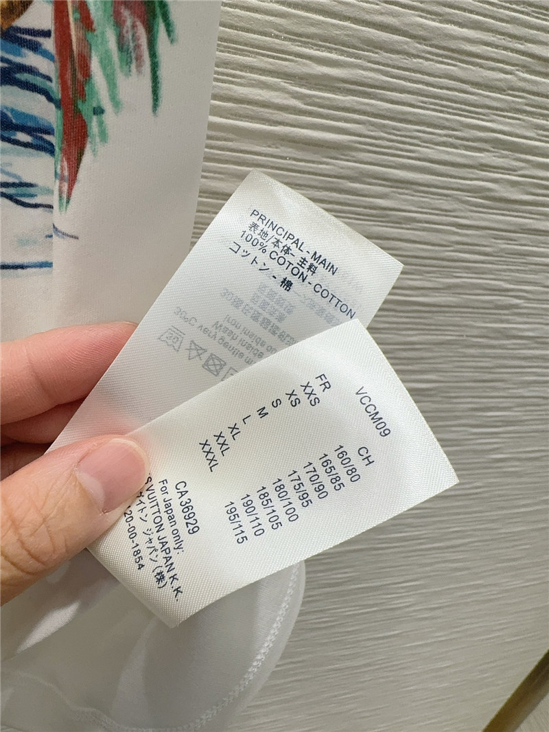 l0vis Vvtt0n lv cotton t-shirt replica d&g clothing