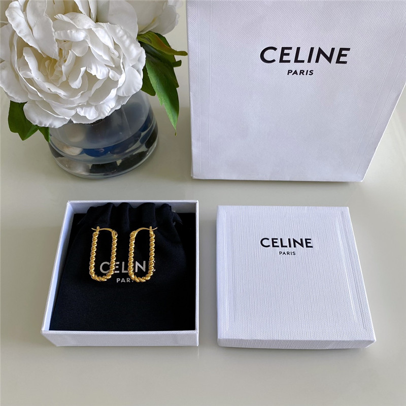celine twist earrings