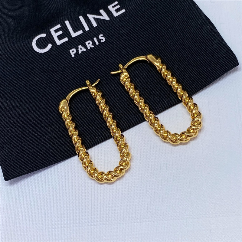celine twist earrings