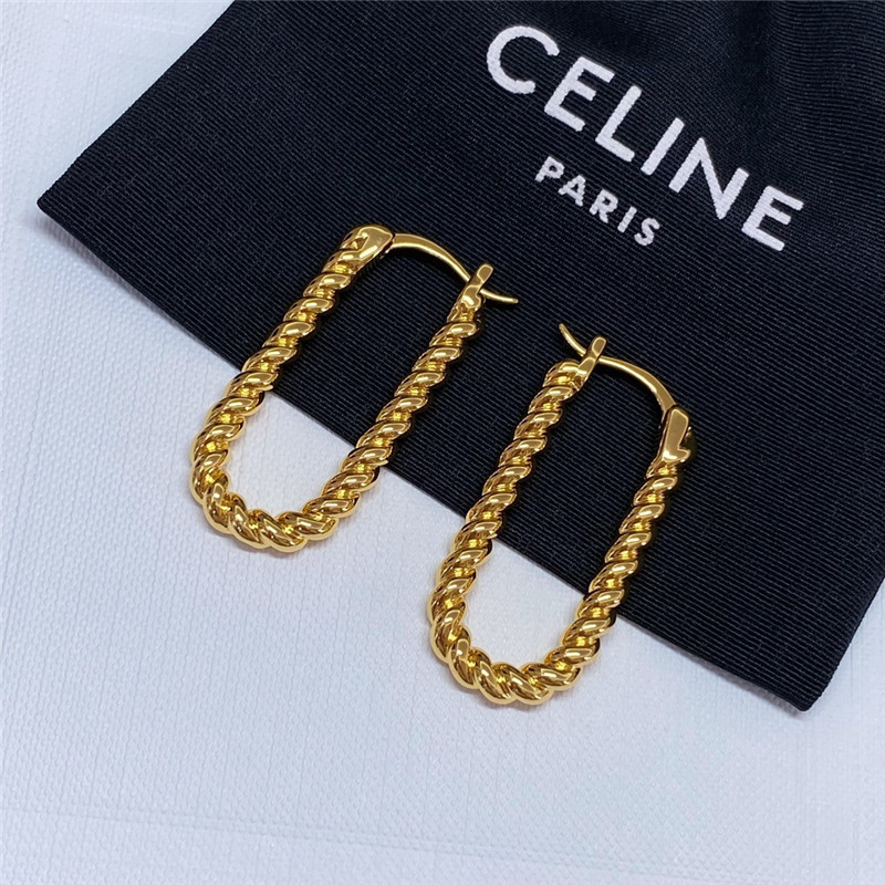 celine twist earrings