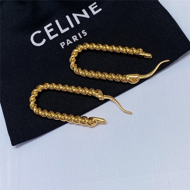 celine twist earrings