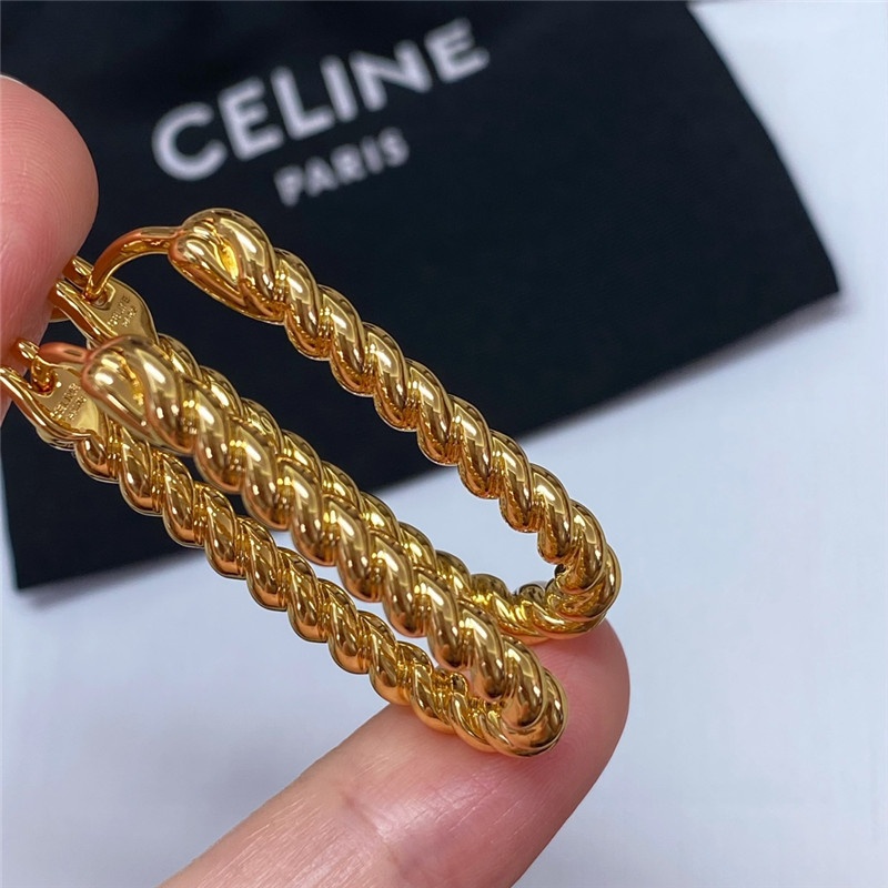celine twist earrings