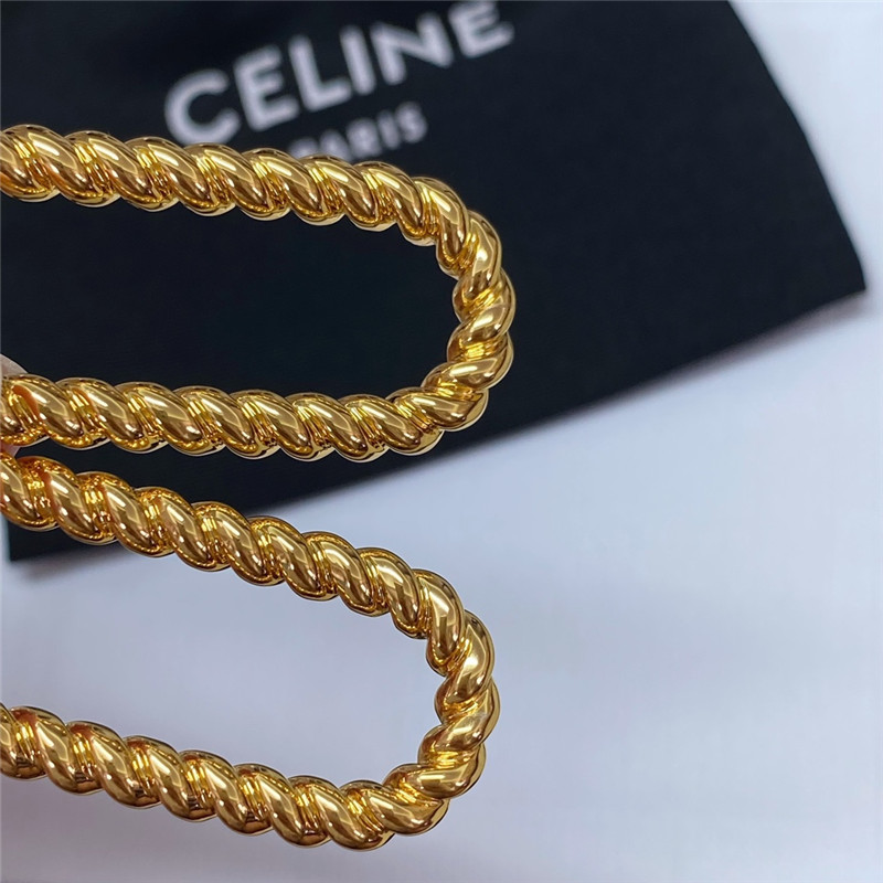 celine twist earrings