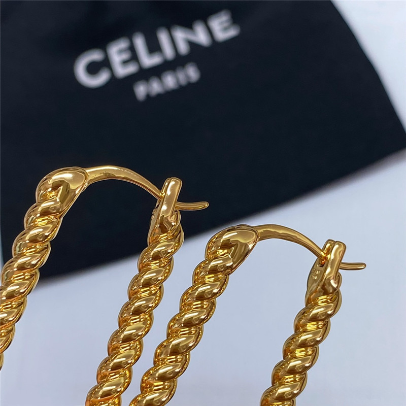 celine twist earrings