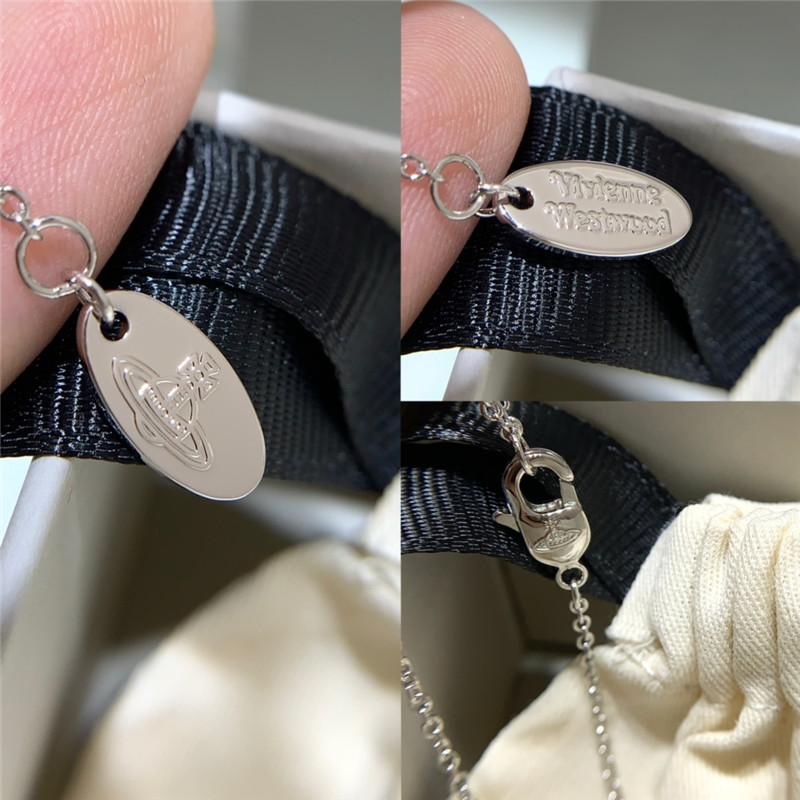 Vivienne Westwood Bow Saturn Necklace