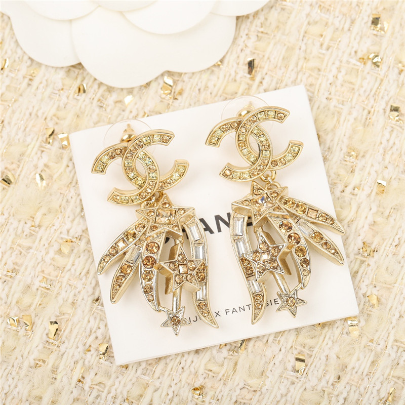 Ch**el new logo earrings