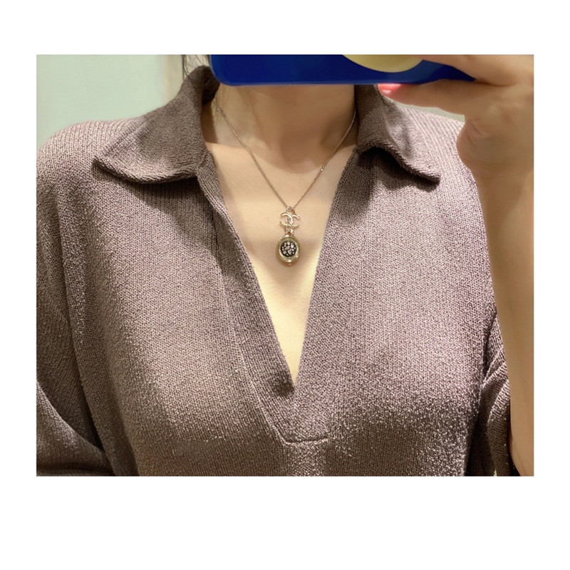 Chanel double c necklace